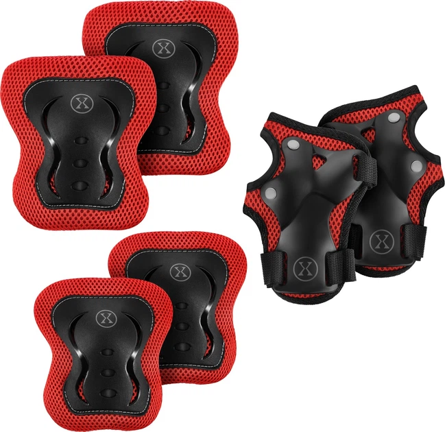 Zestaw ochraniaczy Nils Extreme H320 Rozmiar XL Czerwony (5905504100353) - obraz 2