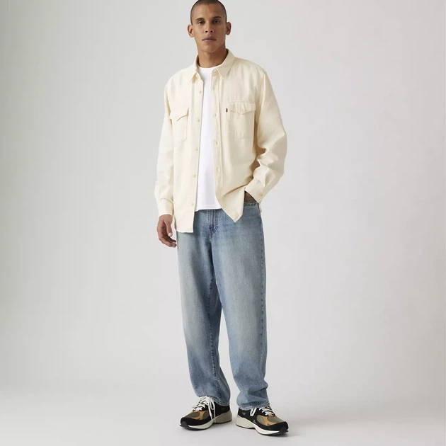 Джинси Levi's® Premium 568™ Loose Linen+ Denim Men's Jeans - зображення 2