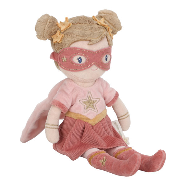 Maskotka Little Dutch Lalka Superhero Rosa 35 cm GRS (LD4673) (8713291446731) - obraz 3