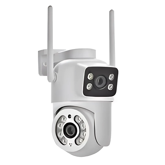 Камера видеонаблюдения 6MP ICESEE поворотная с двумя объективами A28 6mp поворотная - изображение 6