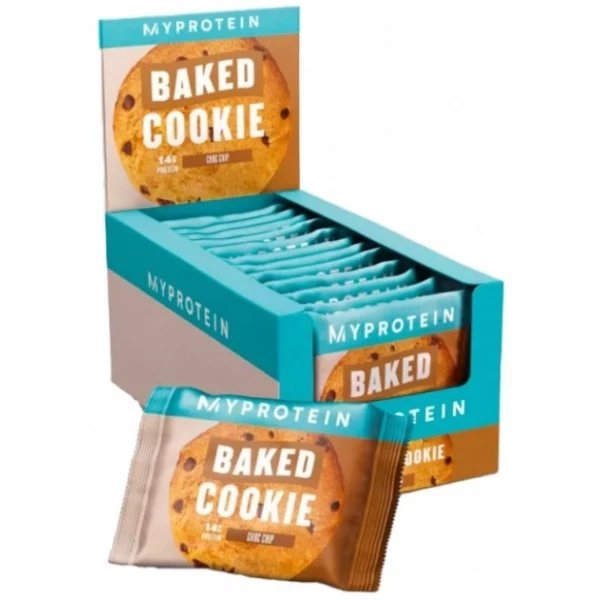 Печенье протеиновое Myprotein Baked Cookie 12x75g (1086-100-86-0319278-20) - Фото 1 Печенье протеиновое Myprotein Baked Cookie 12x75g (1086-100-86-0319278-20) - изображение 1