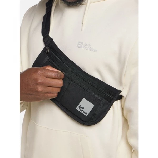 Сумка поясная Jack Wolfskin Document Belt De Luxe Черный (1109-4064993997606) - изображение 11