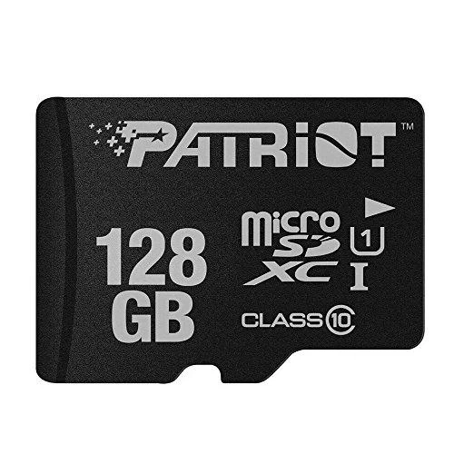Карта пам'яті microSDXC, 128Gb, Patriot LX, Class10 UHS-I U1, SD адаптер, до 80 МБ/с (PSF128GMCSDXC10) - Фото 5 Карта пам'яті microSDXC, 128Gb, Patriot LX, Class10 UHS-I U1, SD адаптер, до 80 МБ/с (PSF128GMCSDXC10) - зображення 5