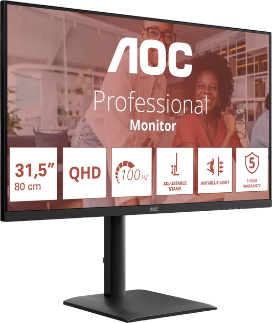 Монітор 31.5" AOC Q32E4U (4038986112956) - зображення 2