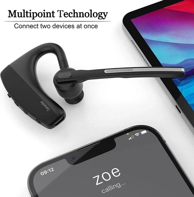 Моно гарнітура Conambo K10C Bluetooth Чорна - Фото 5 Моно гарнітура Conambo K10C Bluetooth Чорна - зображення 5