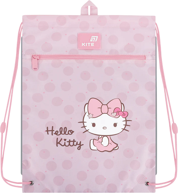Сумка для взуття Kite Hello Kitty 46х33 см Рожева (HK26-601M-2) - зображення 4