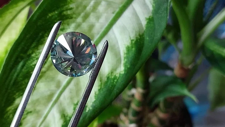 Муассанит 12.66 ct VS1/16.22mm (4133025) - Фото 3 Муассанит 12.66 ct VS1/16.22mm (4133025) - изображение 3