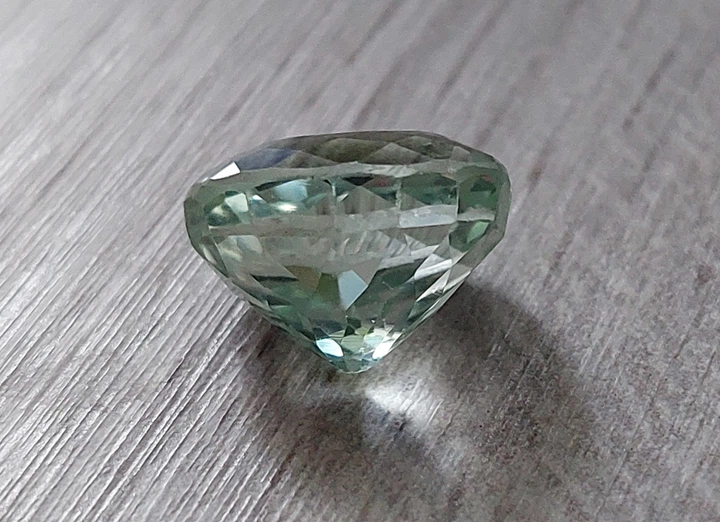 Нуристанит, Гидденит 6.7 Ct 11.8 х 9.27 х 8.37 mm (09278) - Фото 5 Нуристанит, Гидденит 6.7 Ct 11.8 х 9.27 х 8.37 mm (09278) - изображение 5