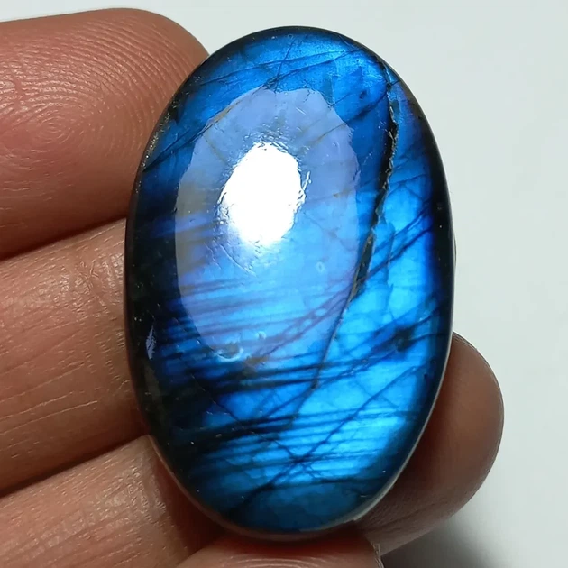 Лабрадорит 61 Ct 23×37×8 мм (21764) - изображение 2
