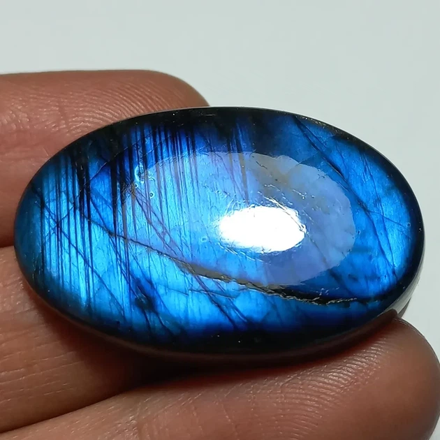 Лабрадорит 61 Ct 23×37×8 мм (21764) - изображение 3