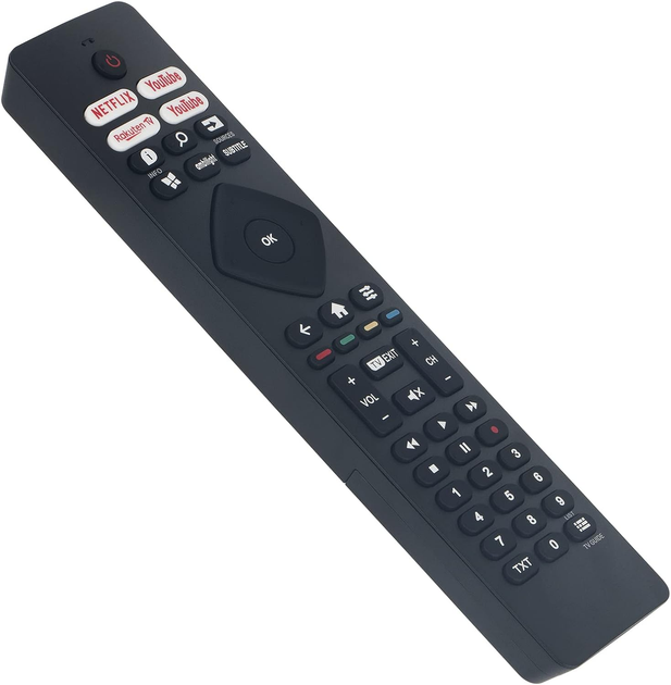 Пульт для телевизора Philips ALLIMITY, универсальный пульт ДУ для Philips 43/50/58/65/70PUS 4K Smart TV - изображение 3