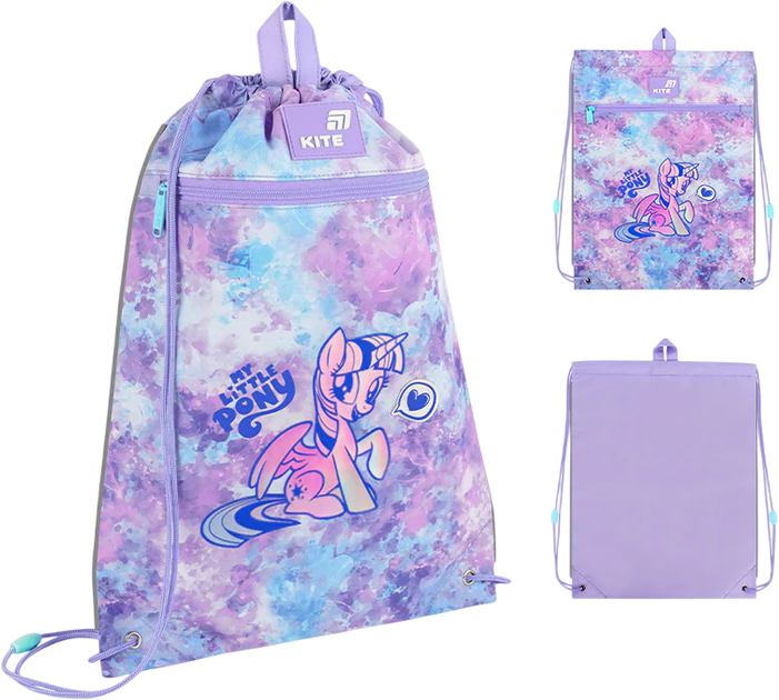 Сумка для взуття Kite Monster High 46х33 см Бузкова (LP26-601M) - зображення 2