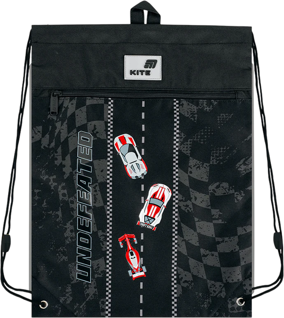 Сумка для взуття Kite Race&Win 46х33 см Чорна (K26-601M-8) - зображення 4