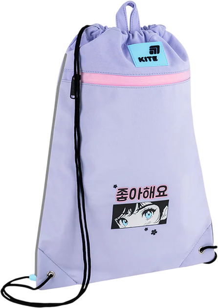 Сумка для взуття Kite Sakura 46х33 см Фіолетова (K26-601M-44) - Фото 1 Сумка для взуття Kite Sakura 46х33 см Фіолетова (K26-601M-44) - зображення 1