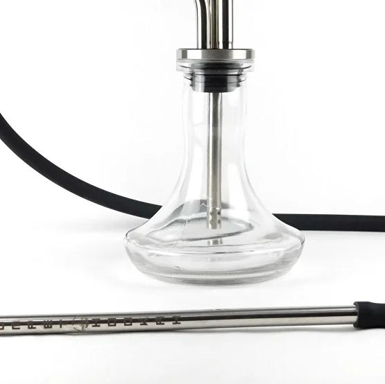 Кальян Trumpet Hookah Mini Трампет Хука Мини 45 см нержавейка полиацесталь шахта 14 мм на уплотнителе с диффузором полная комплектация - изображение 4