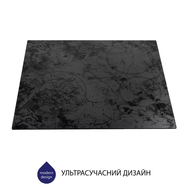 Электрическая варочная поверхность MINOLA MHS 6272 KMR, цвет мраморный, стеклокерамическая, Hi-Light - изображение 5