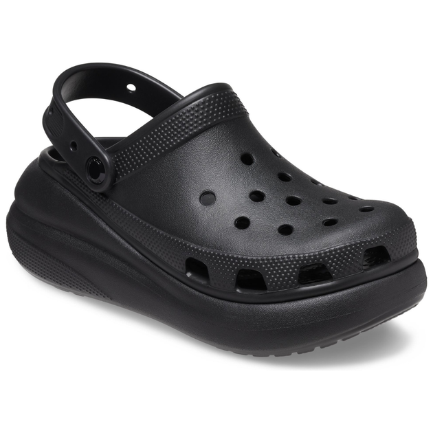 Crocs Classic Crush Clog Black Кроксы Женские Сабо Классик Краш Черные - (39 р.) M7/W9 - Фото 3 Crocs Classic Crush Clog Black Кроксы Женские Сабо Классик Краш Черные - (39 р.) M7/W9 - изображение 3