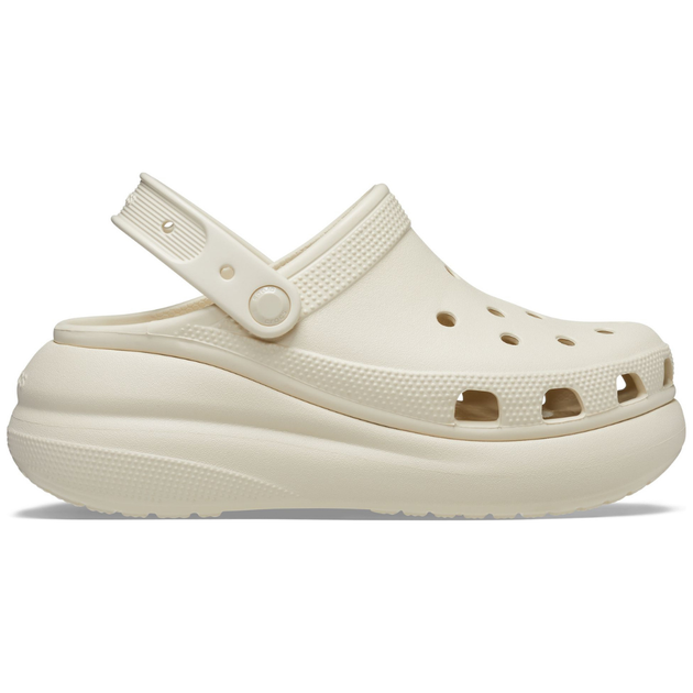 Crocs Classic Crush Clog Bone Крокси Жіночі Сабо Класік Краш Бежеві - (38 р.) M6/W8 - Фото 1 Crocs Classic Crush Clog Bone Крокси Жіночі Сабо Класік Краш Бежеві - (38 р.) M6/W8 - зображення 1