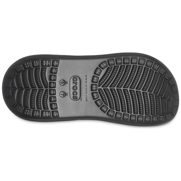 Crocs Classic Crush Clog Black Кроксы Женские Сабо Классик Краш Черные - (39 р.) M7/W9 - Фото 6 Crocs Classic Crush Clog Black Кроксы Женские Сабо Классик Краш Черные - (39 р.) M7/W9 - изображение 6