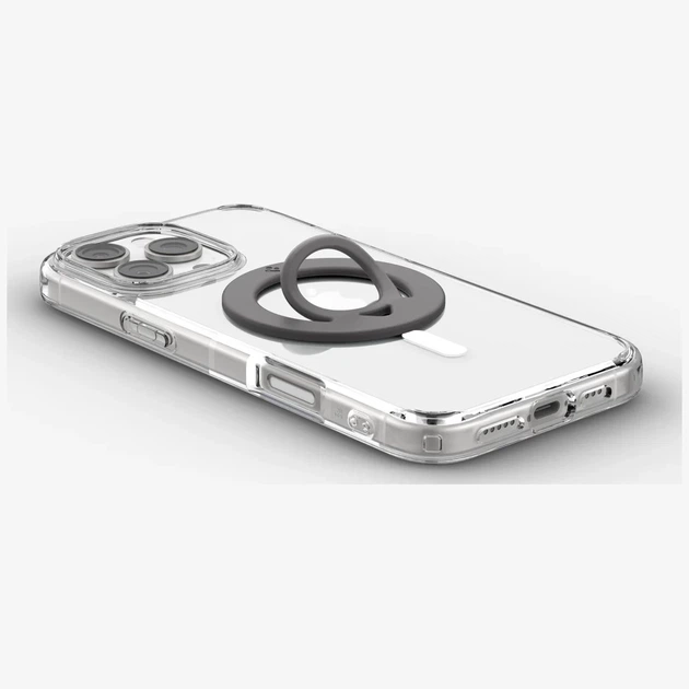 Тримач Spigen Dual Pop with MagSafe Grey (8800283313277) - Фото 2 Тримач Spigen Dual Pop with MagSafe Grey (8800283313277) - зображення 2