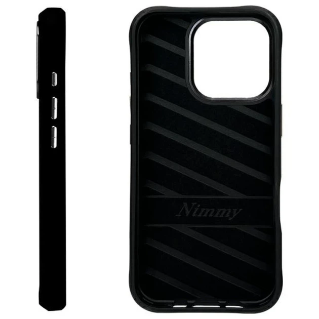 Etui Nimmy Big Eyed Pet 2.0 Panda do iPhone 16 Pro Black (6971080319761) - obraz 2