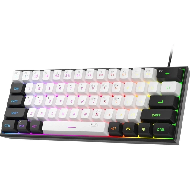 Клавиатура MageGee TS91 Black/White (6971969727502-UA) [159849] - изображение 3