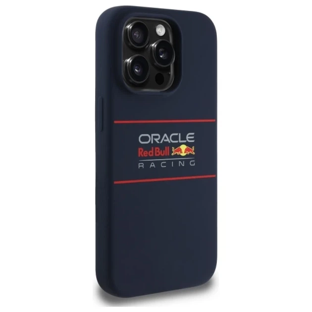 Чохол Red Bull Silicone Horizontal Logo для iPhone 15 Pro Max Navy with MagSafe (RBHMP15X24SIHSRV) - зображення 4
