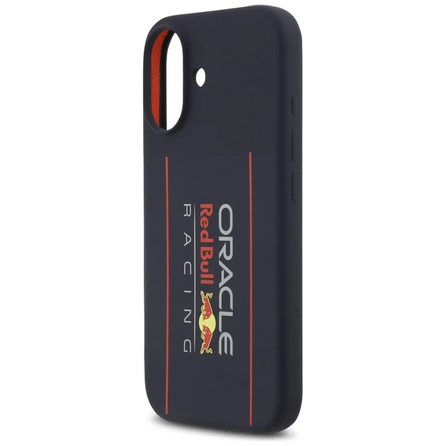 Чохол Red Bull Silicone Oversize Vertical Logo для iPhone 17 Navy with MagSafe (RBHMP17S24SIOLRV) - зображення 6