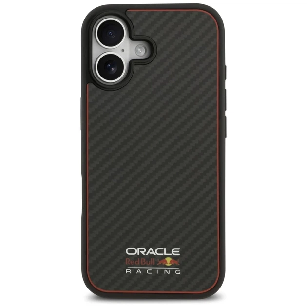 Чохол Red Bull Kevlar Logo Matt для iPhone 17 Black with MagSafe (RBHMP17S24CFOSK) - зображення 3
