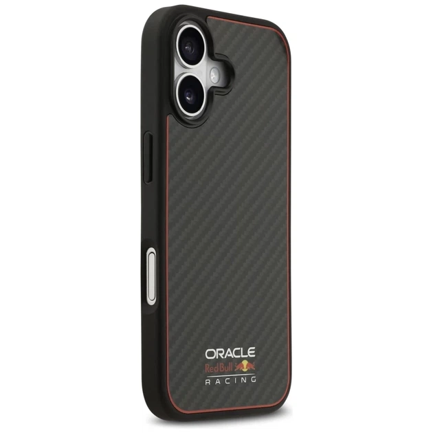 Чохол Red Bull Kevlar Logo Matt для iPhone 17 Black with MagSafe (RBHMP17S24CFOSK) - зображення 4