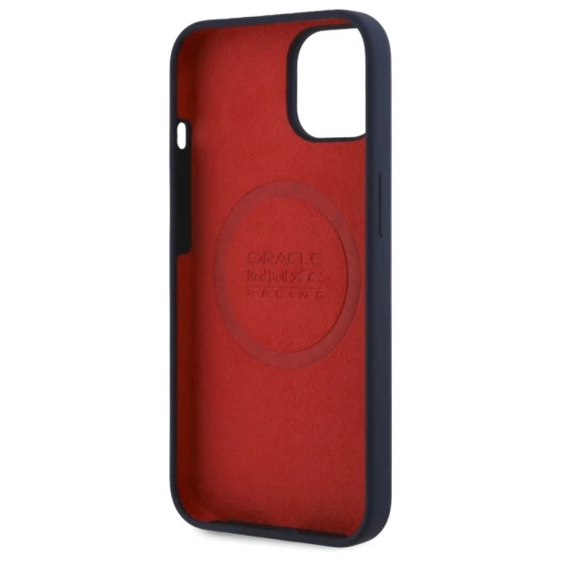 Чохол Red Bull Silicone Horizontal Logo для iPhone 15 Navy with MagSafe (RBHMP15S24SIHSRV) - зображення 7