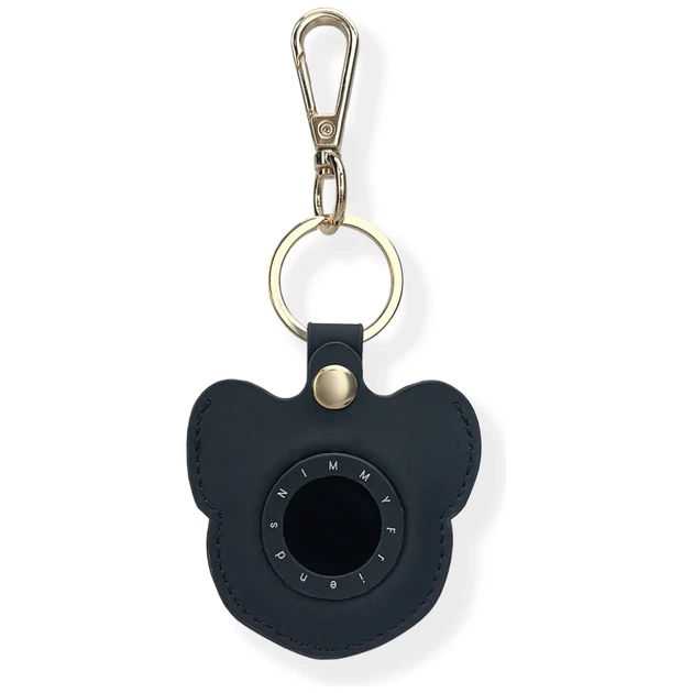 Чехол-брелок Nimmy для AirTag Glasses Cool Dog Black (N-YJ-YSK-01) - изображение 2