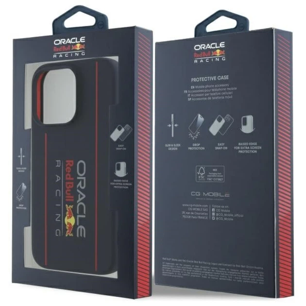 Чохол Red Bull Silicone Vertical Logo для iPhone 16 Pro Max Navy with MagSafe (RBHMP16X24SIOLRV) - зображення 8