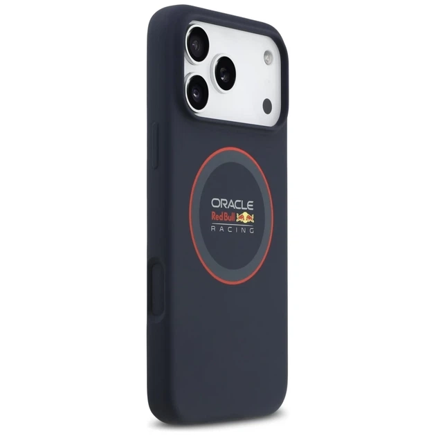 Чохол Red Bull Silicone Red Ring для iPhone 17 Pro Max Navy with MagSafe (RBHMP17X24SIILVR) - зображення 4