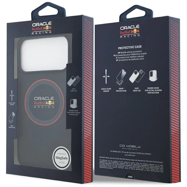 Чохол Red Bull Silicone Red Ring для iPhone 17 Pro Max Navy with MagSafe (RBHMP17X24SIILVR) - зображення 8