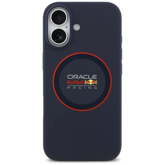 Чохол Red Bull Silicone Red Ring для iPhone 17 Navy with MagSafe (RBHMP17S24SIILVR) - зображення 3