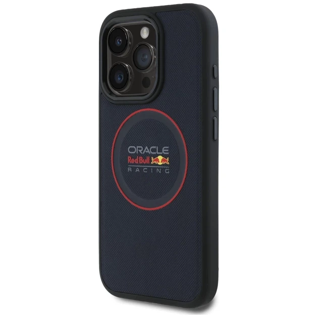 Чохол Red Bull Leather Red Ring для iPhone 15 Pro Max Navy with MagSafe (RBHMP15X24PUILVR) - зображення 2