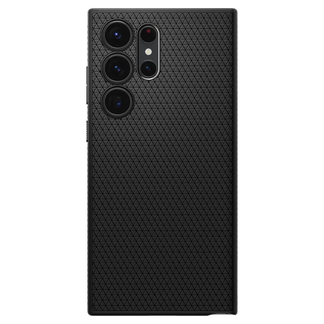 Чехол Spigen Liquid Air для Samsung Galaxy S23 Ultra Matte Black (ACS05614) - Фото 2 Чехол Spigen Liquid Air для Samsung Galaxy S23 Ultra Matte Black (ACS05614) - изображение 2