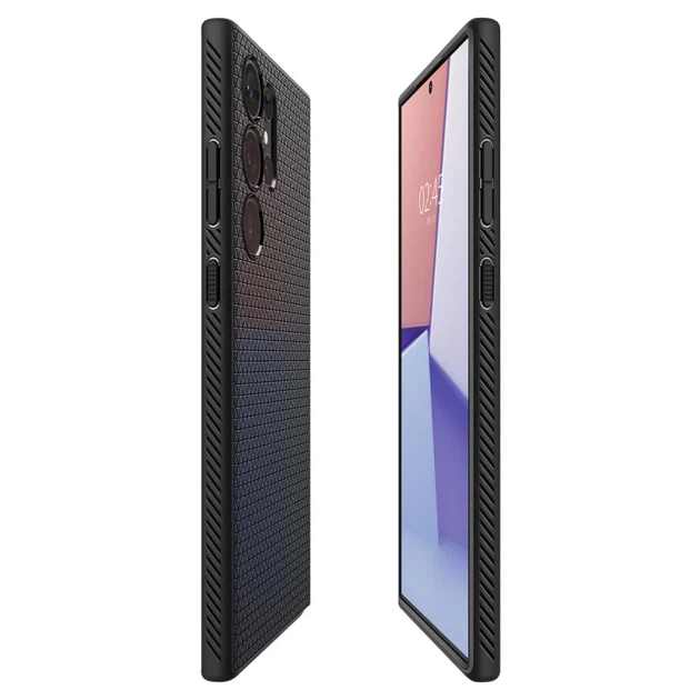 Чехол Spigen Liquid Air для Samsung Galaxy S23 Ultra Matte Black (ACS05614) - Фото 9 Чехол Spigen Liquid Air для Samsung Galaxy S23 Ultra Matte Black (ACS05614) - изображение 9