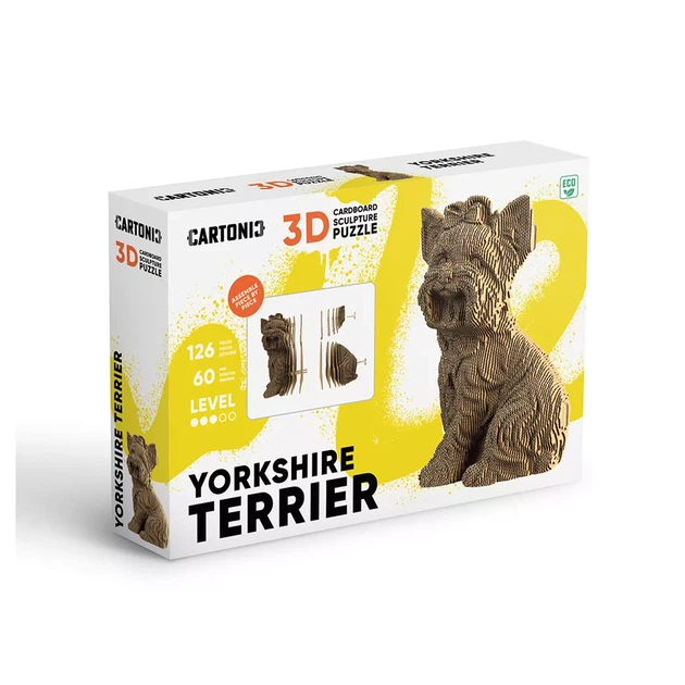 3D пазл Cartonic Yorkshire Terrier (CARTYORK) - Фото 8 3D пазл Cartonic Yorkshire Terrier (CARTYORK) - зображення 8