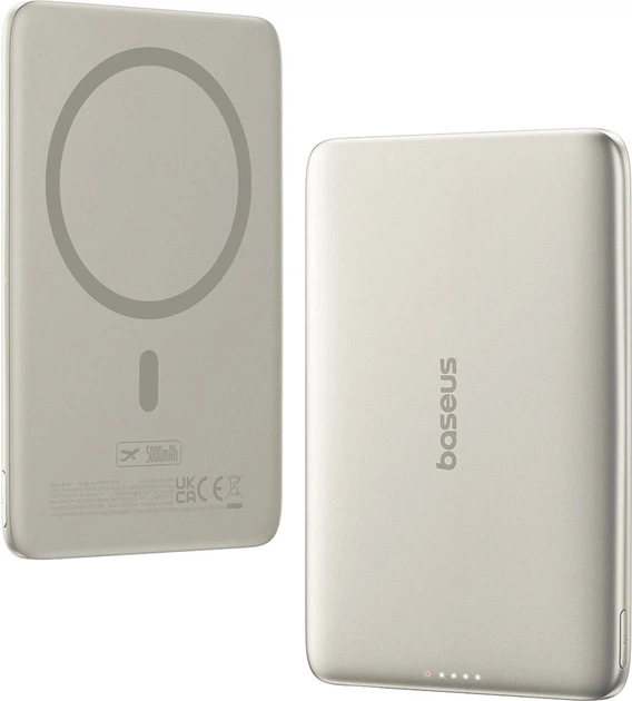Powerbank Baseus PicoGo AM41 Ultra-Slim 5000 mAh 20W Titanium (6932172690687) - obraz 2