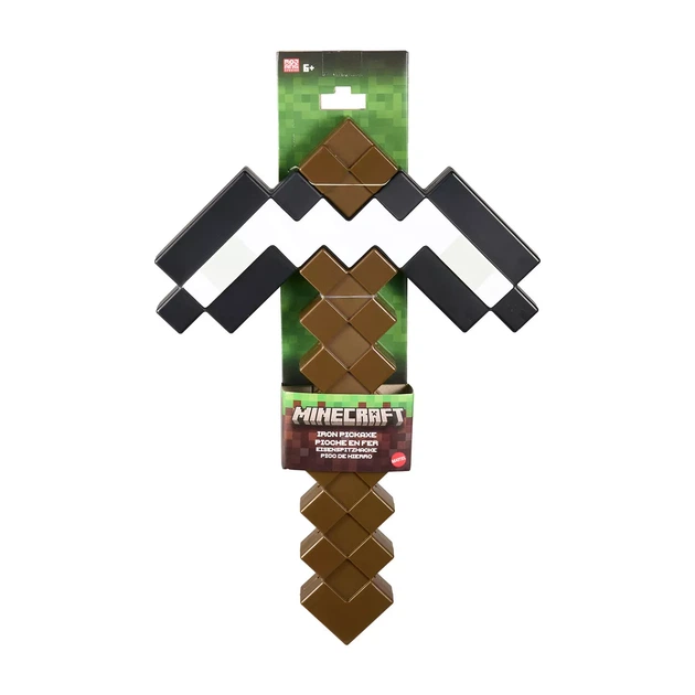 Іграшкова зброя Minecraft Залізне кайло (JLJ38) - зображення 5