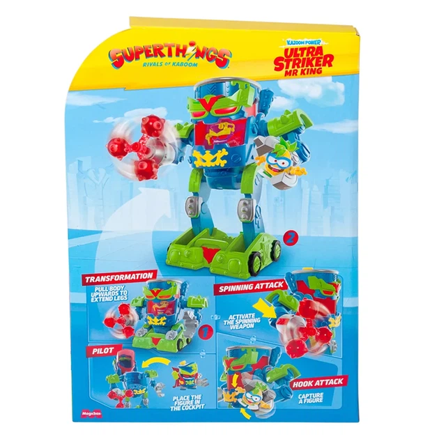 Игровой набор SuperThings Kazoom Power Ультрастрайкер Мистер Кинг (PSTSP116IN250) - изображение 9