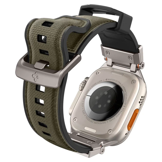 Remień Spigen DuraPro Armor do Apple Watch 49 46 45 44 42 mm 10 series Military Green (8809971239332) - Zdjęcie 6 Remień Spigen DuraPro Armor do Apple Watch 49 46 45 44 42 mm 10 series Military Green (8809971239332) - obraz 6