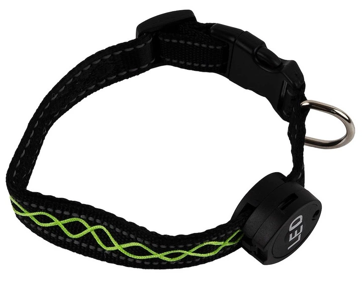 Obroża dla psa Have a Pet Party LED S Czarna (5905546346771) - obraz 2