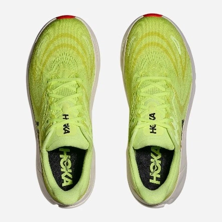 Чоловічі кросівки для бігу HOKA ONE ONE Arahi 8 1168690-NZN 40.5 (7.5US) Яскраво-салатові (198605563119) - зображення 4