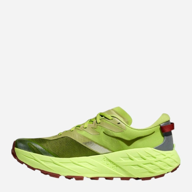 Чоловічі кросівки для бігу HOKA ONE ONE Speedgoat 7 1171928-KWN 46.5 (12US) Салатові (198605521010) - зображення 3