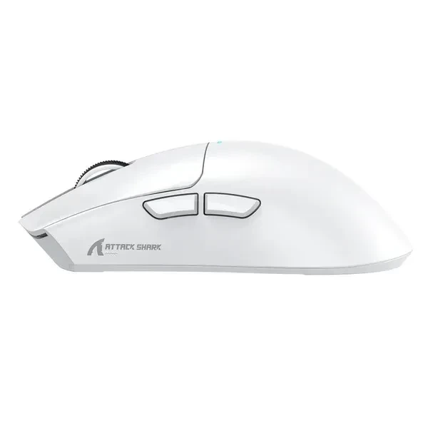 Ігрова бездротова миша Attack Shark X11 White з док. станцією, сенсор PAW3311, (2,4\Bluetooth\USB), 18000 DPI, 1000 Гц - зображення 4