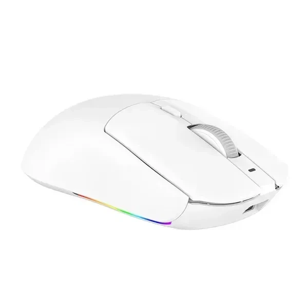 Ігрова безповідна мишка Ajazz AJ139 V2 MC White + Док-станція, сеснсор PAW3311, (2,4\Bluetooth\USB), 12000 DPI 1000 Ггц опитування - Фото 5 Ігрова безповідна мишка Ajazz AJ139 V2 MC White + Док-станція, сеснсор PAW3311, (2,4\Bluetooth\USB), 12000 DPI 1000 Ггц опитування - зображення 5