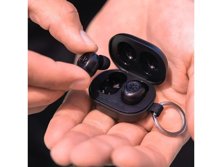 Навушники TWS JLAB JBuds Mini Black (IEUEBJBMINIRBLK124) - Фото 8 Навушники TWS JLAB JBuds Mini Black (IEUEBJBMINIRBLK124) - зображення 8
